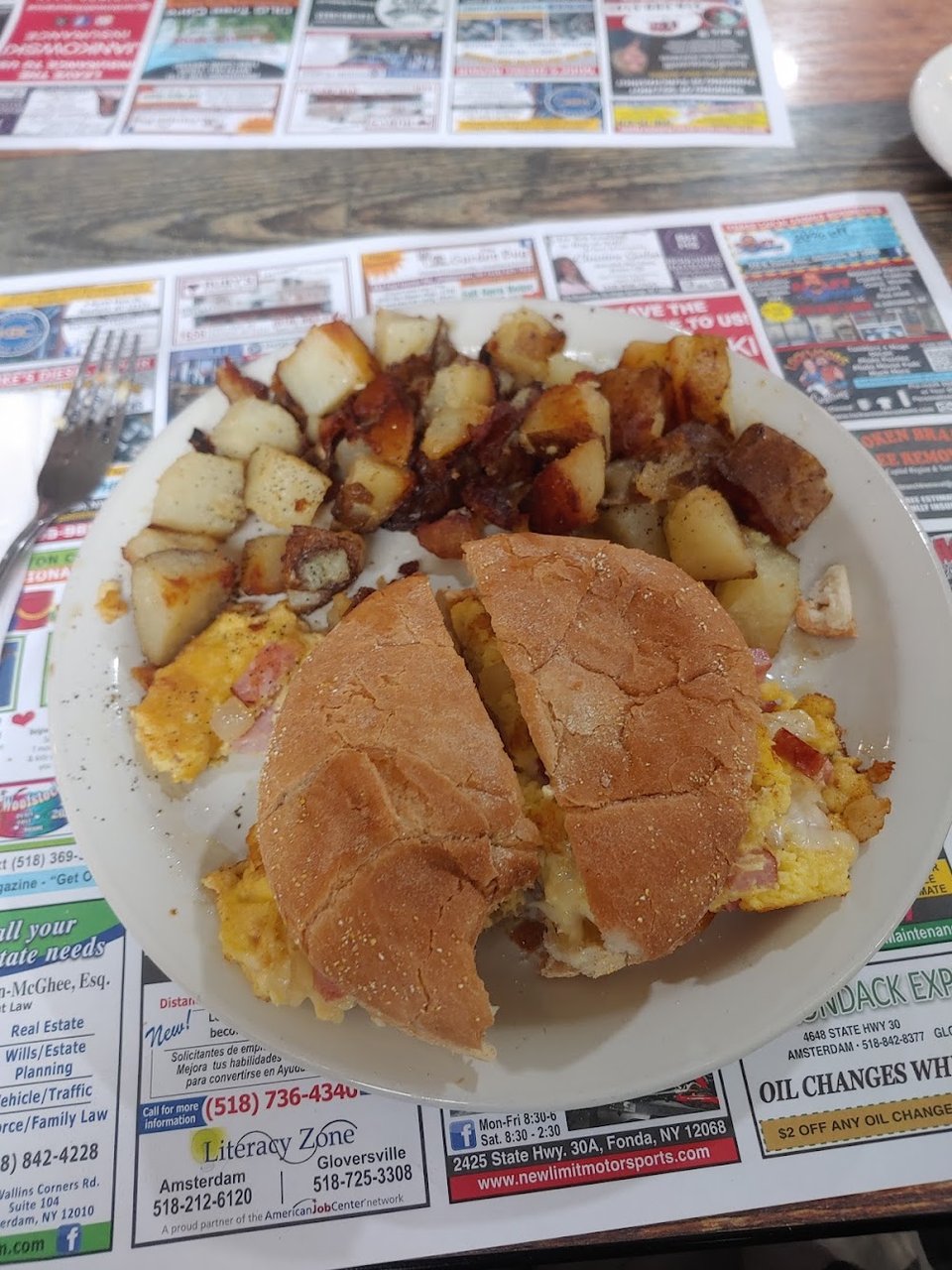 Western on a Toasted Roll